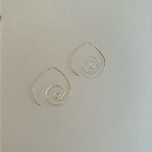 Heart threader earrings N1009